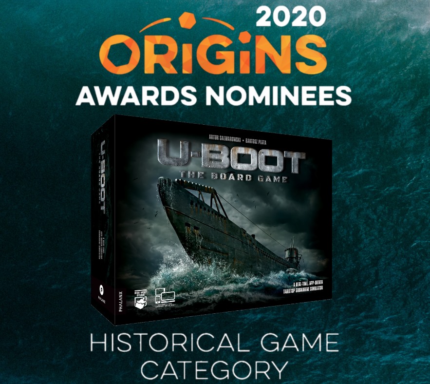 Origins 2020 awards U-Boot The Board Game